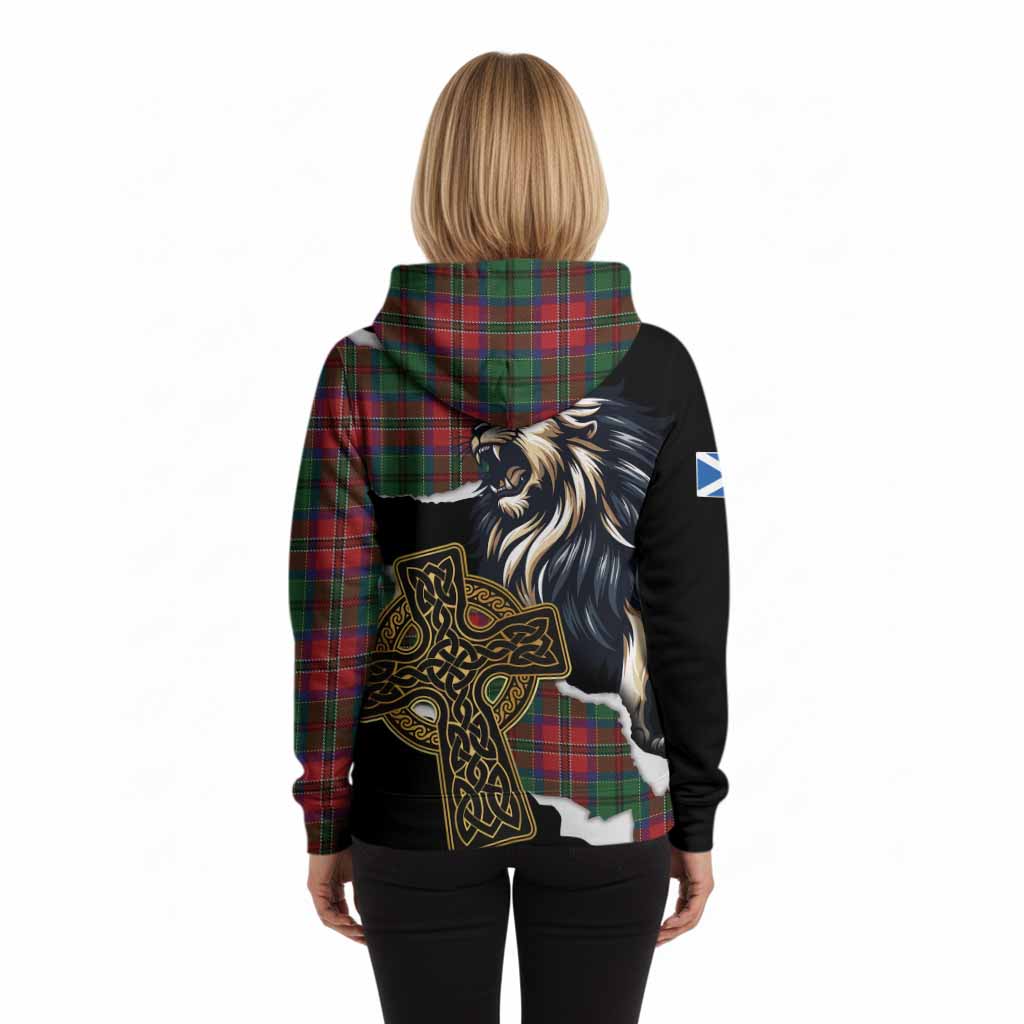 MacCulloch (McCulloch) Tartan Scottish Hoodie Lion Celtic Heritage