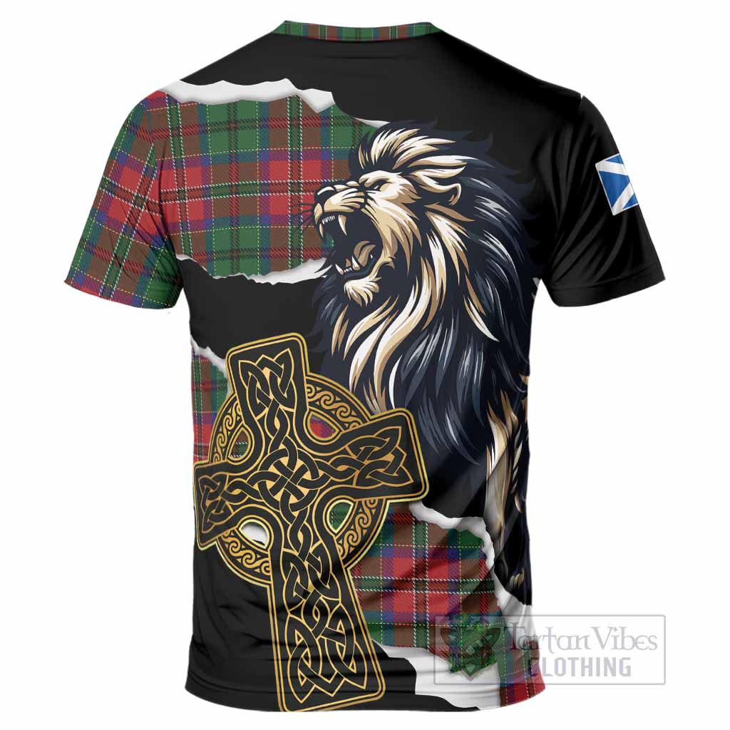MacCulloch (McCulloch) Tartan Scottish T-Shirt Lion Celtic Heritage