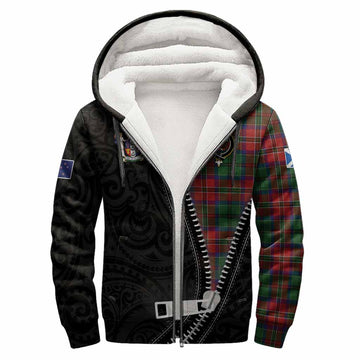 MacCulloch (McCulloch) Tartan Sherpa Hoodie New Zealand Pattern Unique Zipper Stylized