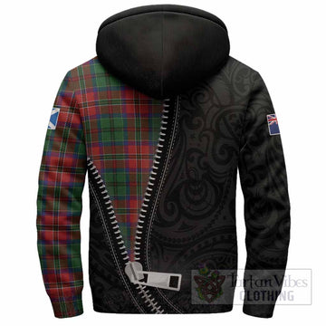 MacCulloch (McCulloch) Tartan Sherpa Hoodie New Zealand Pattern Unique Zipper Stylized