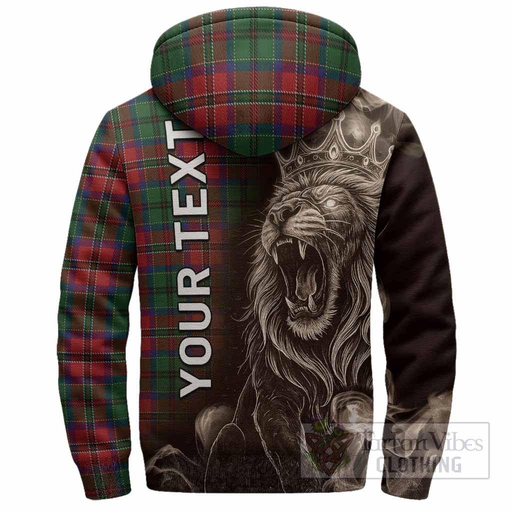 MacCulloch (McCulloch) Tartan Sherpa Hoodie Roaring Lion Heritage