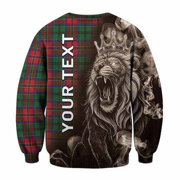 MacCulloch (McCulloch) Tartan Sweatshirt Roaring Lion Heritage