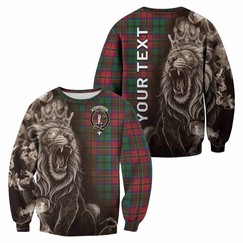 MacCulloch (McCulloch) Tartan Sweatshirt Roaring Lion Heritage