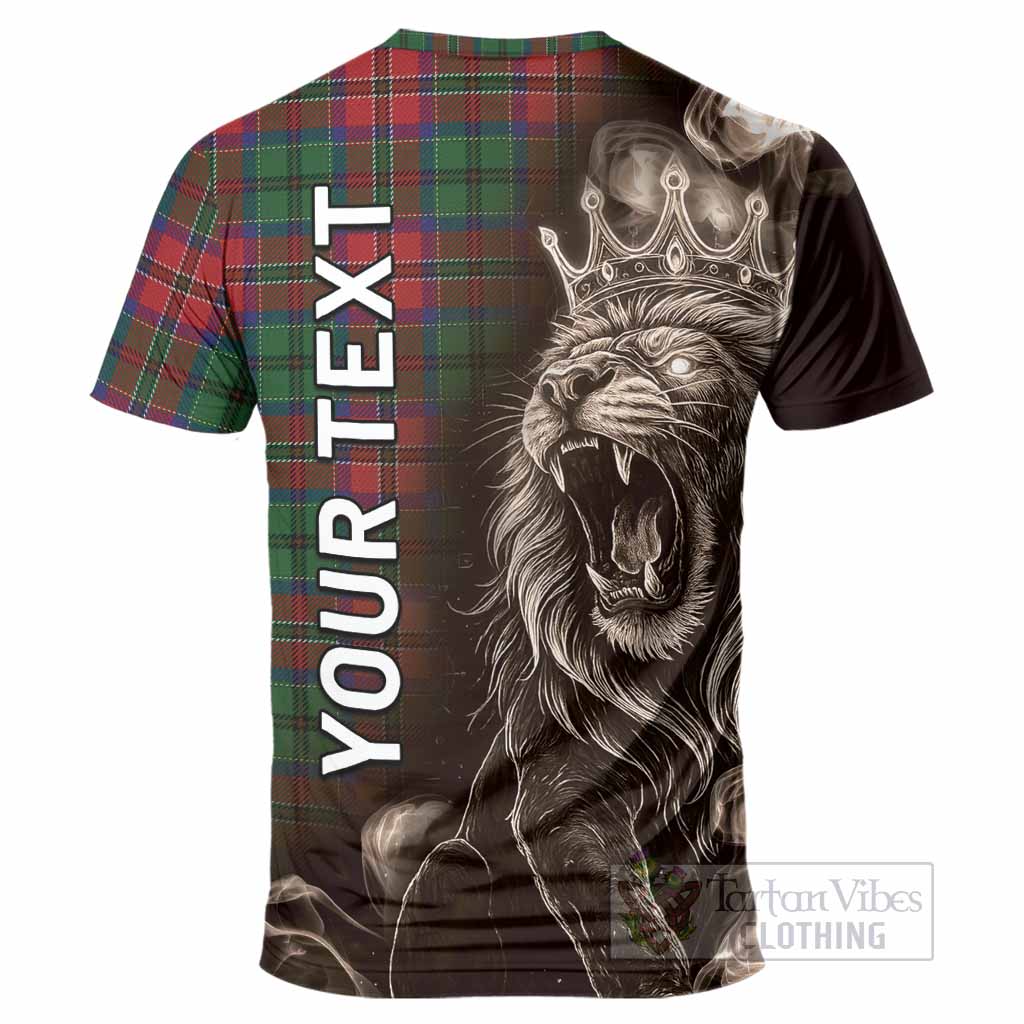 MacCulloch (McCulloch) Tartan T-Shirt Roaring Lion Heritage