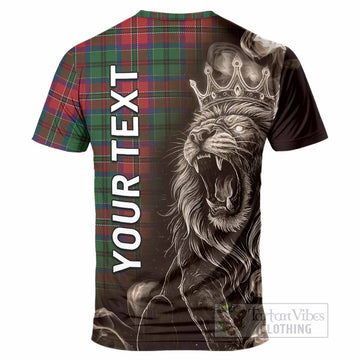 MacCulloch (McCulloch) Tartan T-Shirt Roaring Lion Heritage