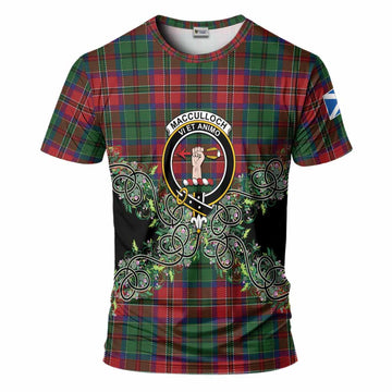 MacCulloch (McCulloch) Tartan T-Shirt Thistle Scottish Spirit