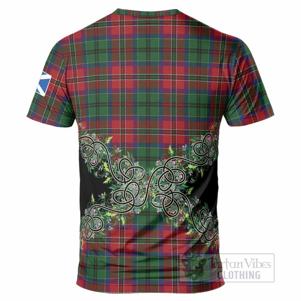 MacCulloch (McCulloch) Tartan T-Shirt Thistle Scottish Spirit