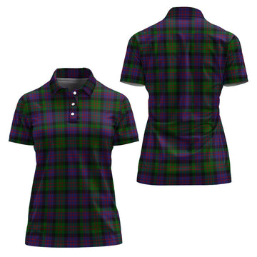 MacDonald (McDonald) Tartan Polo Shirt For Women