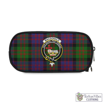 Tartan Vibes Clothing MacDonald Tartan Pen and Pencil Case with Family Crest
