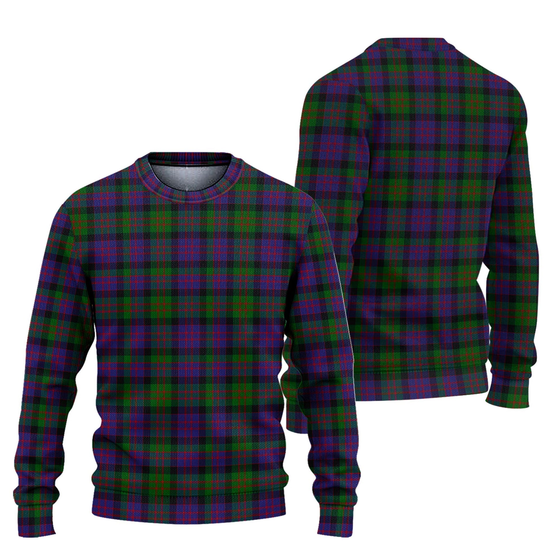 MacDonald Tartan Knitted Sweater Unisex - Tartanvibesclothing