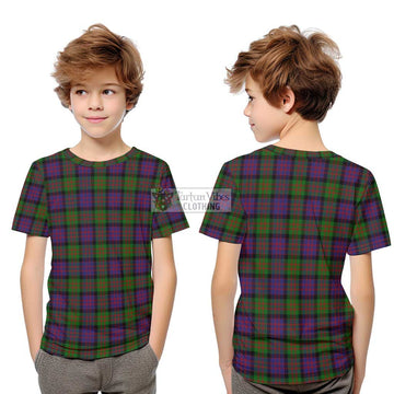 MacDonald (McDonald) Tartan Kid T-Shirt Youth XL Size14 - Tartanvibesclothing Shop
