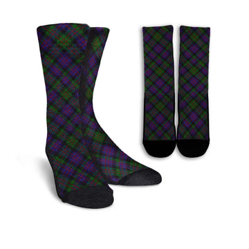 MacDonald (McDonald) Tartan Crew Socks Cross Style