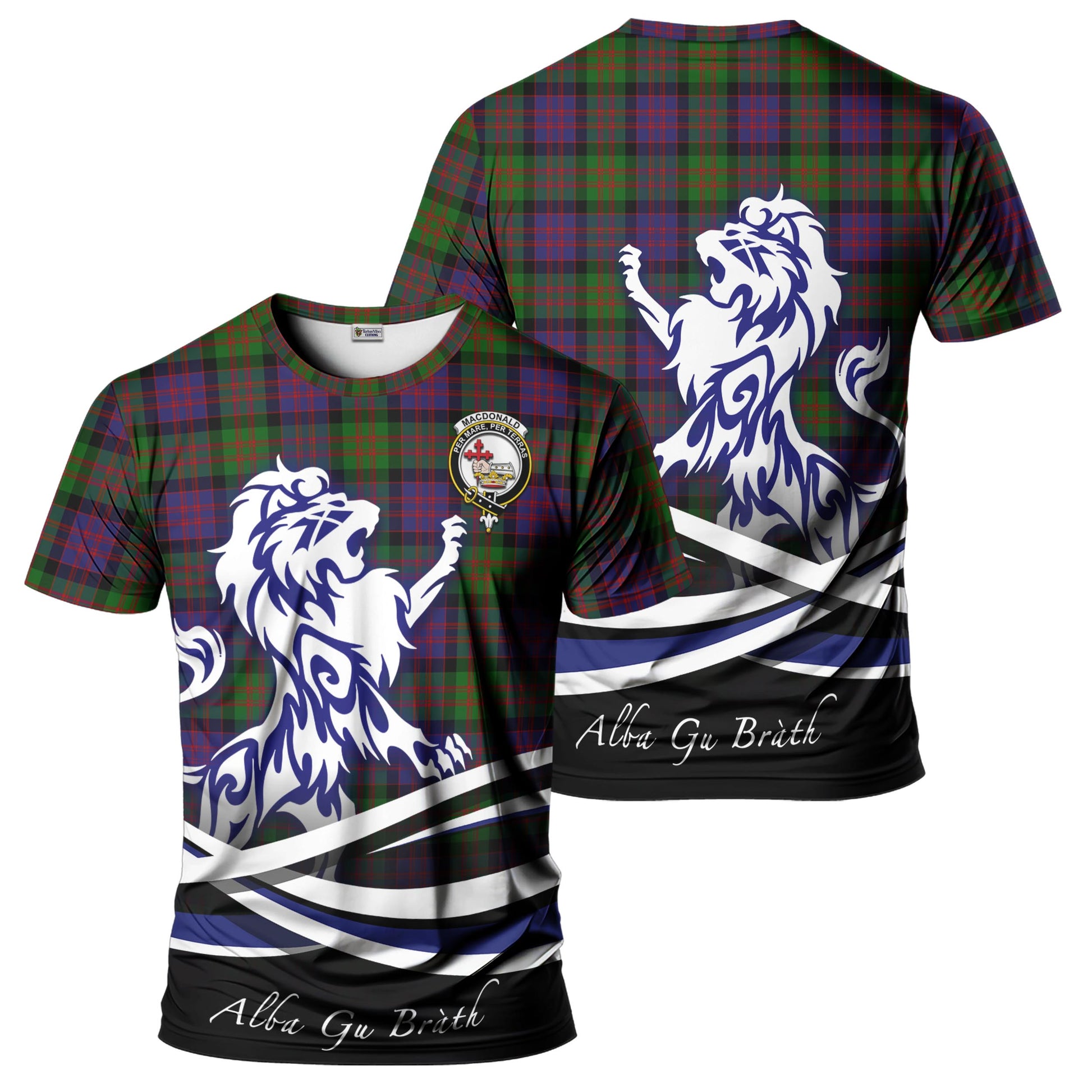 macdonald-tartan-t-shirt-with-alba-gu-brath-regal-lion-emblem