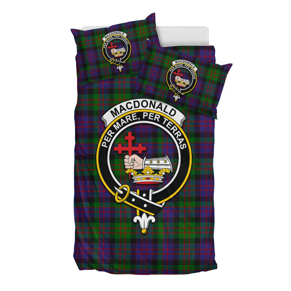 MacDonald (McDonald) Tartan Bedding Set with Family Crest - Tartan Vibes Clothing