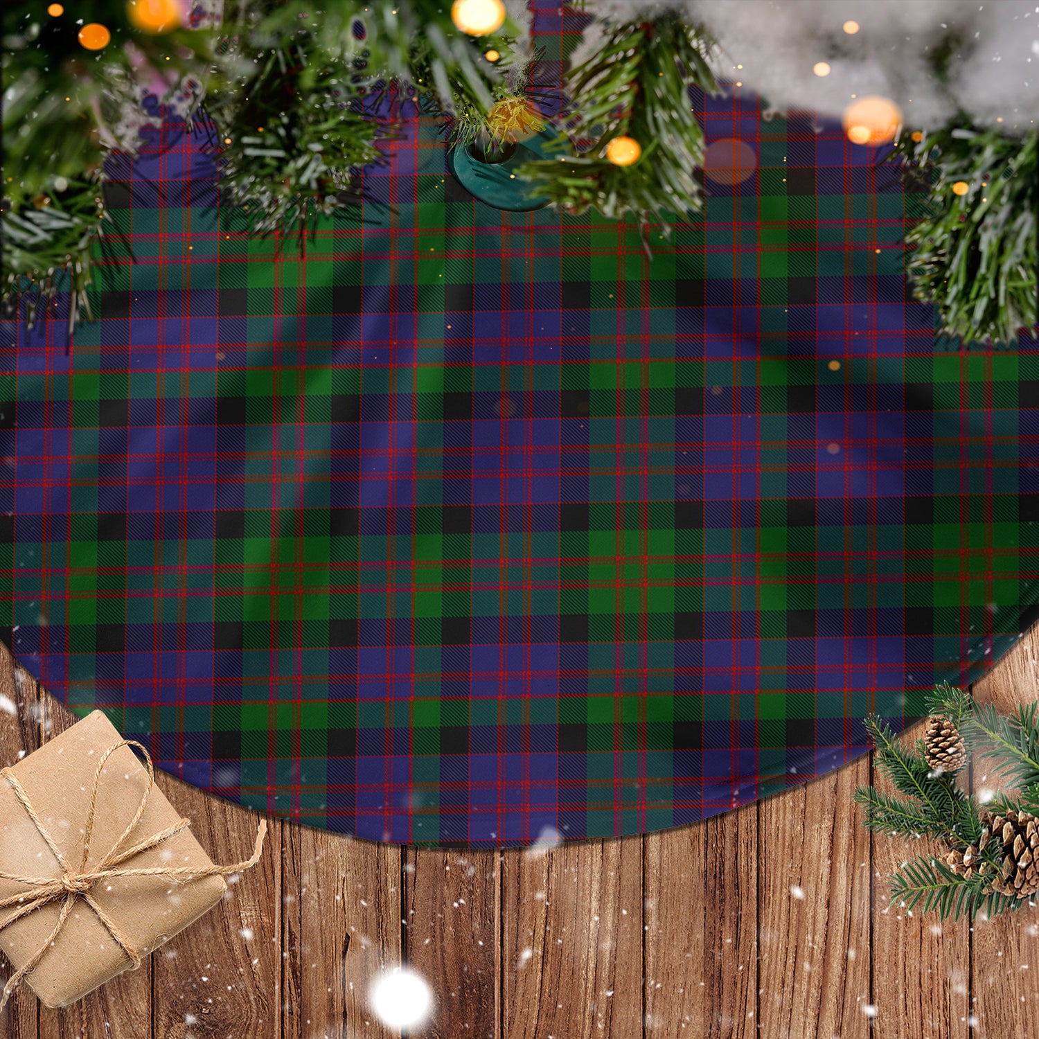 MacDonald Tartan Christmas Tree Skirt - Tartanvibesclothing