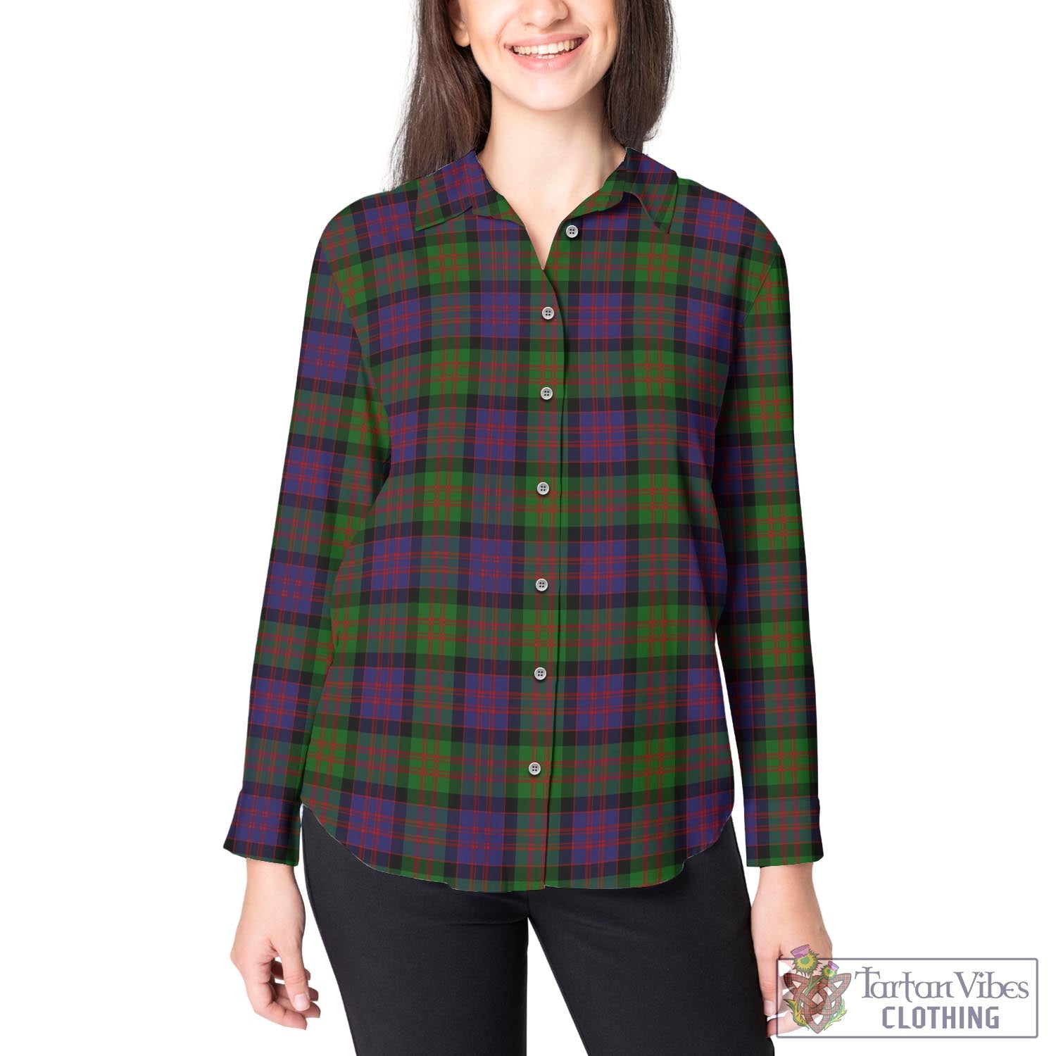 MacDonald Tartan Womens Casual Shirt