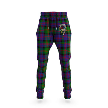 MacDonald (McDonald) Tartan Joggers Pants with Family Crest