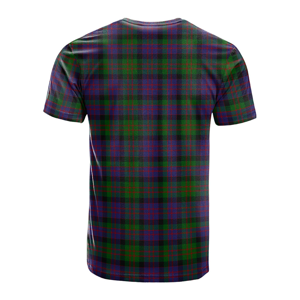 MacDonald (McDonald) Tartan T-Shirt with Family Crest - Tartan Vibes Clothing