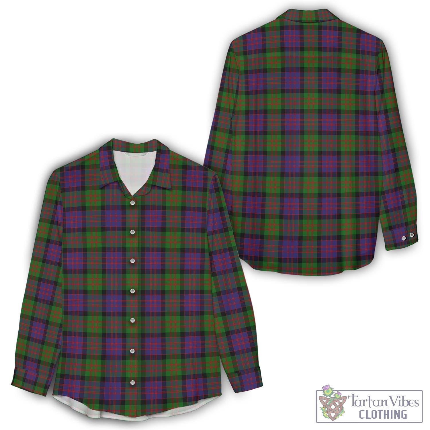 MacDonald Tartan Womens Casual Shirt