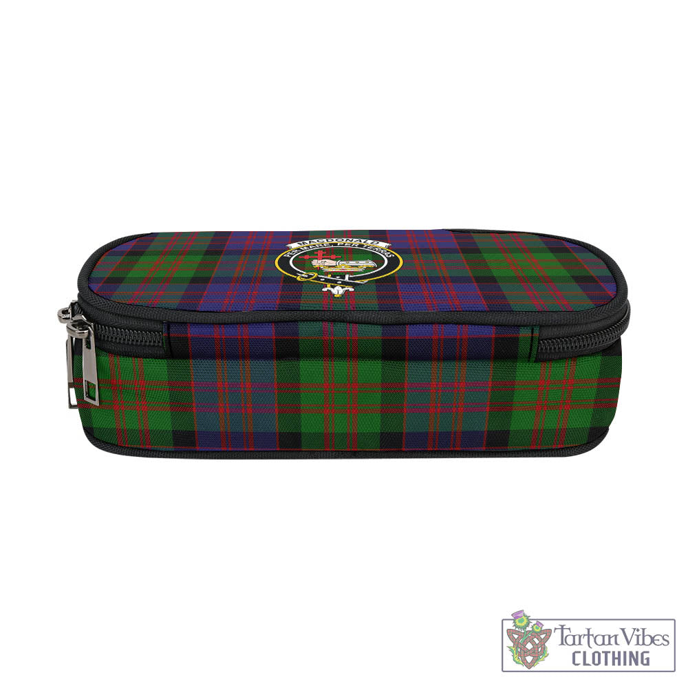 Tartan Vibes Clothing MacDonald Tartan Pen and Pencil Case with Family Crest