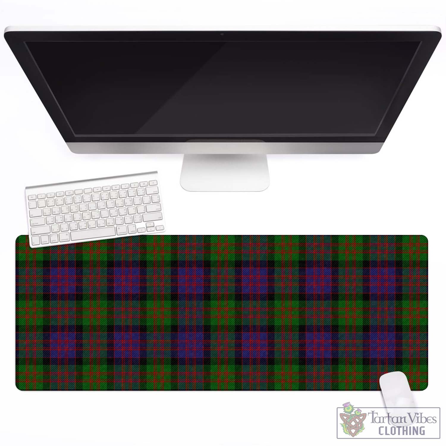 Tartan Vibes Clothing MacDonald Tartan Mouse Pad
