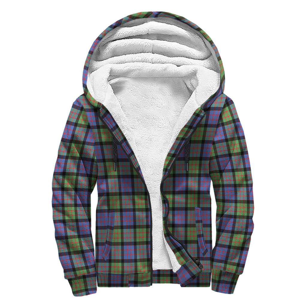 macdonald-ancient-tartan-sherpa-hoodie-with-family-crest