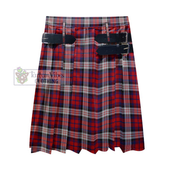 MacDonald Dress Irish Tartan Men's Pleated Skirt - Fashion Casual Retro Scottish Kilt Style