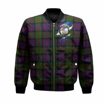 MacDonald (McDonald) Clan Crest In Me Tartan Bomber Jacket Scotland Flag Style