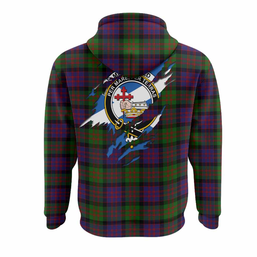 MacDonald (McDonald) Clan Crest In Me Tartan Hoodie Scotland Flag Style