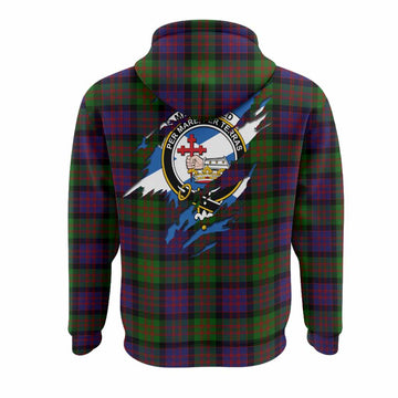 MacDonald (McDonald) Clan Crest In Me Tartan Hoodie Scotland Flag Style