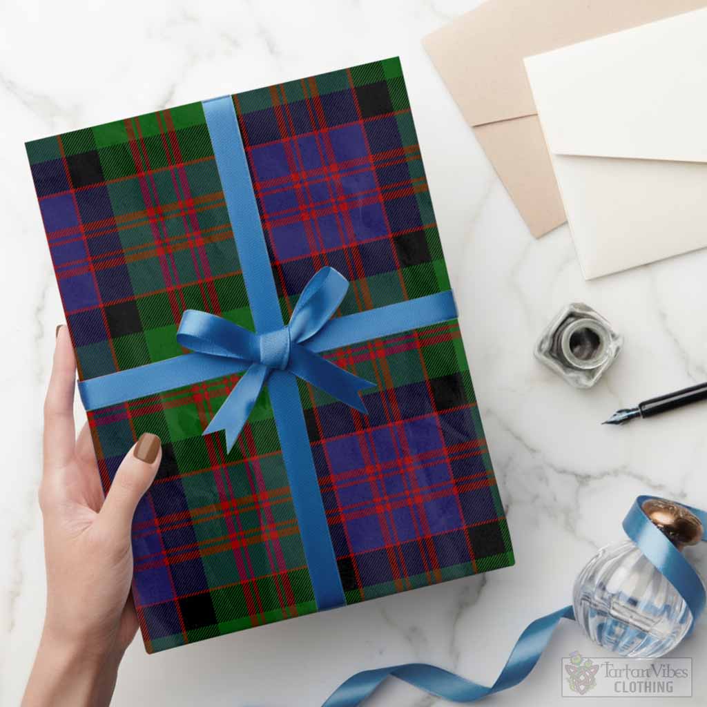 MacDonald (McDonald) Classic Tartan Wrapping Paper, Classic Scottish Plaid Gift Wrap