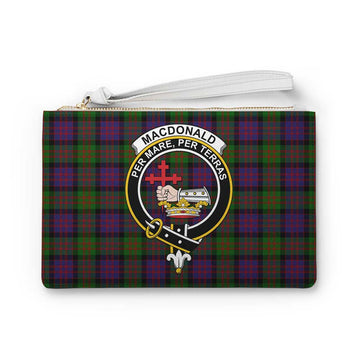 MacDonald (McDonald) Family Crest Tartan Clutch Bag