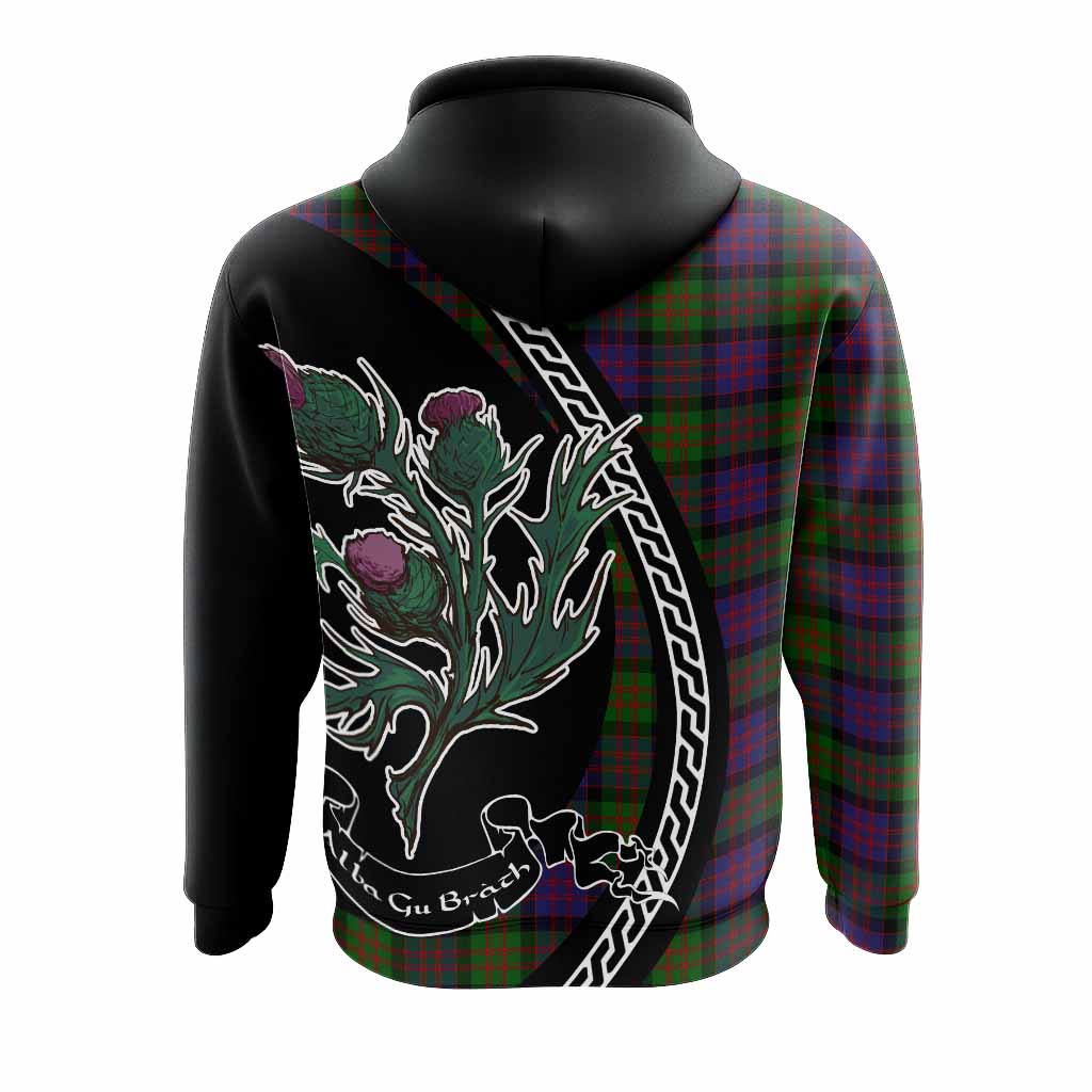 MacDonald (McDonald) Family Crest Tartan Hoodie Alba Thistle Inspired - Tartan Vibes Clothing