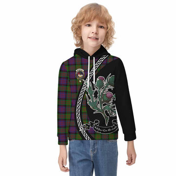 MacDonald (McDonald) Family Crest Tartan Kid Hoodie Alba Thistle Inspired - Tartan Vibes Clothing