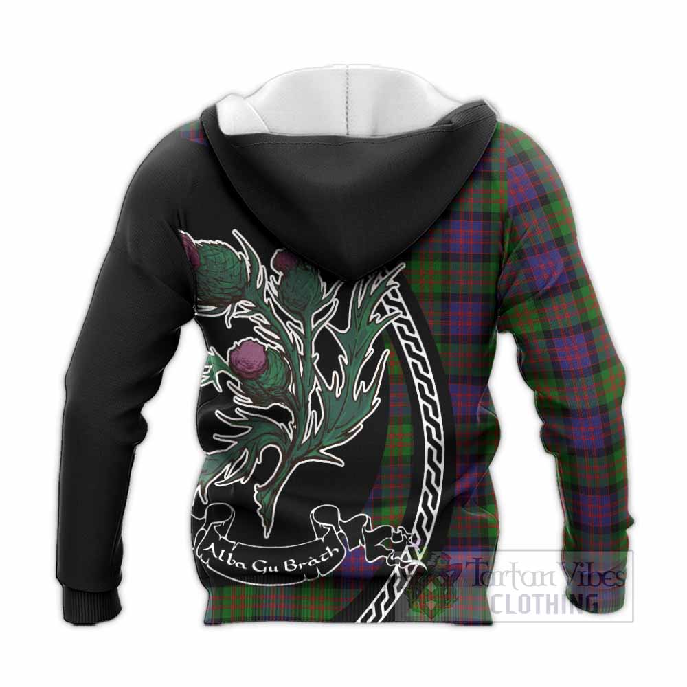 MacDonald (McDonald) Family Crest Tartan Knitted Hoodie Alba Thistle Inspired - Tartan Vibes Clothing