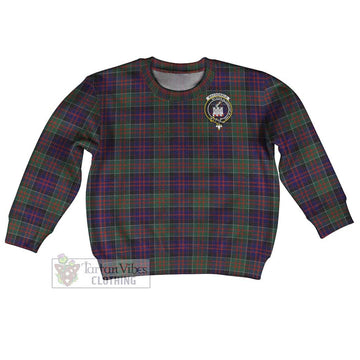 MacDonald (McDonald) of Clanranald Tartan Kid Ugly Sweater with Family Crest Kid - Tartan Vibes Clothing