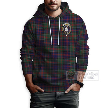 MacDonald (McDonald) of Clanranald Tartan Hoodie with Family Crest Celtic Skull Style - Tartan Vibes Clothing