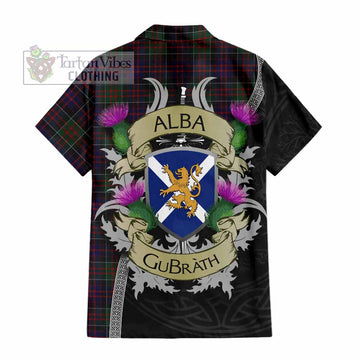 MacDonald (McDonald) of Clanranald Tartan Family Crest Hawaiian Shirt Lion Rampant Royal Thistle Shield Celtic Inspired - Tartan Vibes Clothing