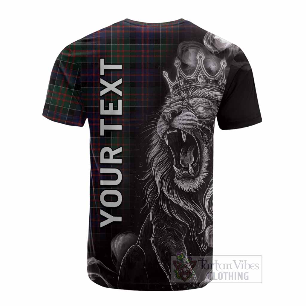 MacDonald (McDonald) of Clanranald Tartan Cotton T-shirt Roaring Lion Heritage