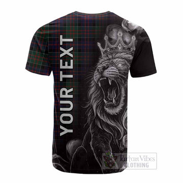 MacDonald (McDonald) of Clanranald Tartan Cotton T-shirt Roaring Lion Heritage