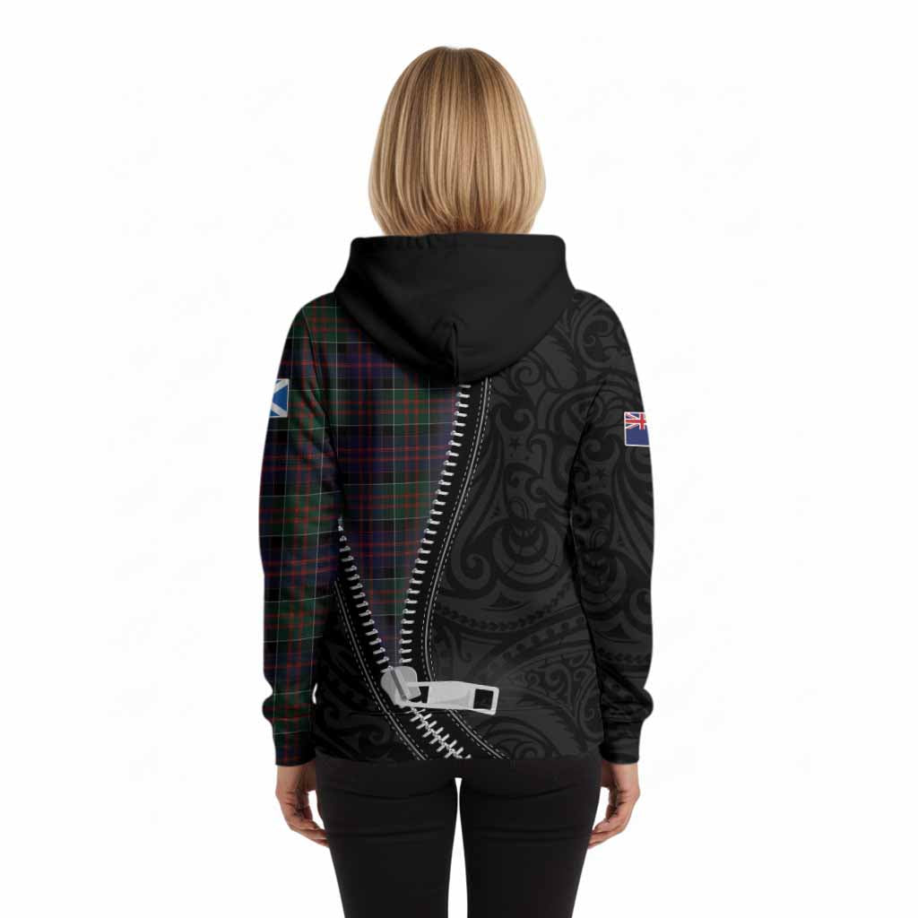 MacDonald (McDonald) of Clanranald Tartan Hoodie New Zealand Pattern Unique Zipper Stylized