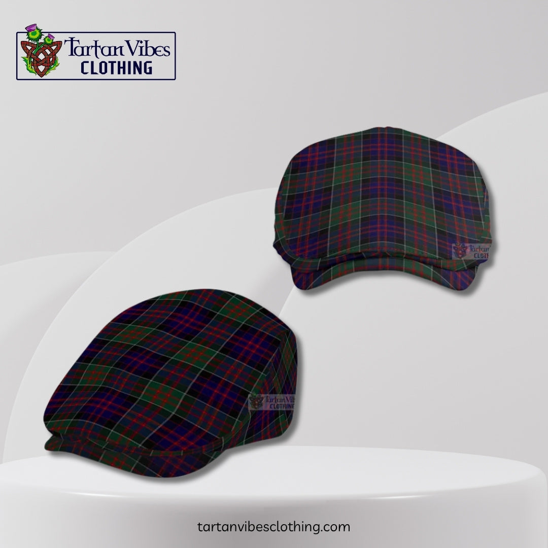 MacDonald (McDonald) of Clanranald Tartan Jeff Cap, Tartan Flat Cap