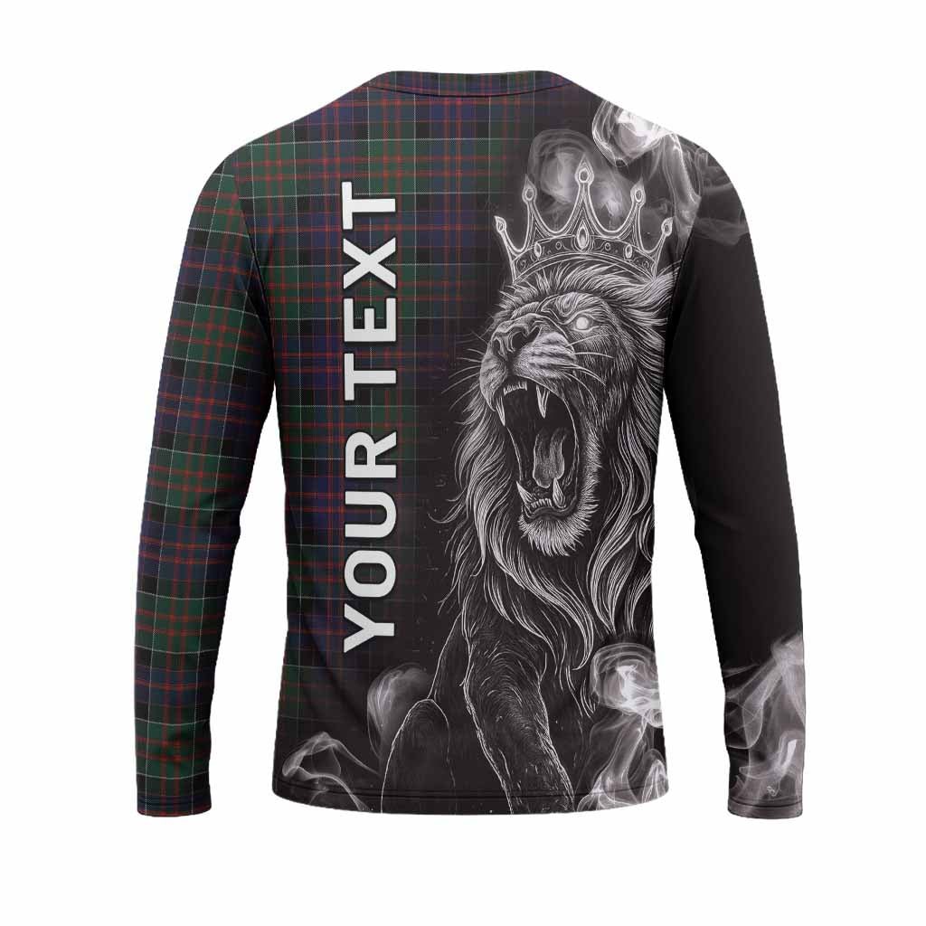MacDonald (McDonald) of Clanranald Tartan Long Sleeve T-Shirt Roaring Lion Heritage