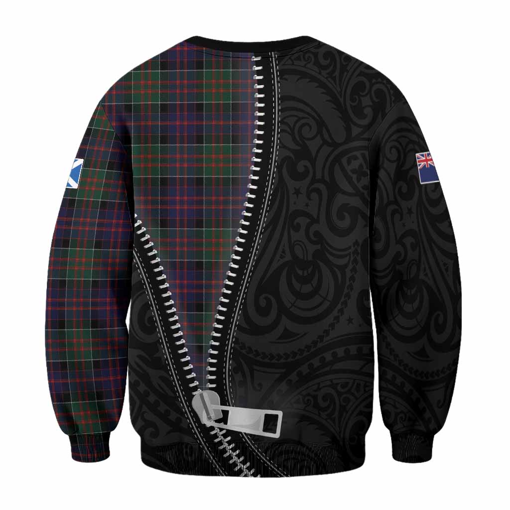 MacDonald (McDonald) of Clanranald Tartan Sweatshirt New Zealand Pattern Unique Zipper Stylized