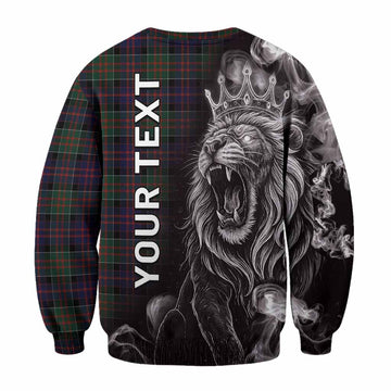 MacDonald (McDonald) of Clanranald Tartan Sweatshirt Roaring Lion Heritage