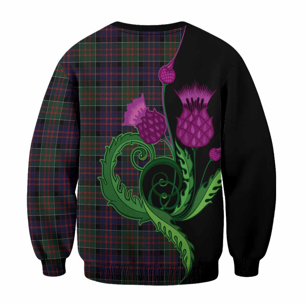 MacDonald (McDonald) of Clanranald Tartan Sweatshirt Traditional Scottish Thistle