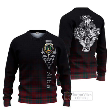 MacDonald (McDonald) of Glencoe Tartan Ugly Sweater Featuring Alba Gu Brath Family Crest Celtic Inspired Unisex - Tartan Vibes Clothing