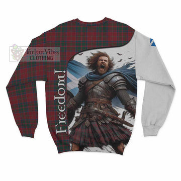MacDonald (McDonald) of Glencoe Crest Tartan Sweatshirt Inspired by the Freedom of Scottish Warrior - Tartan Vibes Clothing