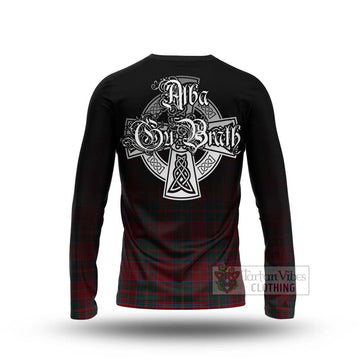 MacDonald (McDonald) of Glencoe Tartan Long Sleeve T-Shirt Featuring Alba Gu Brath Family Crest Celtic Inspired - Tartan Vibes Clothing
