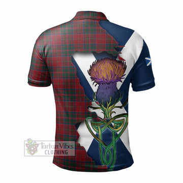 MacDonald (McDonald) of Glencoe Tartan Family Crest Polo Shirt Scottish Thistle Celtic Inspired - Tartan Vibes Clothing